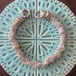 Sterling Silver bead chain bracelet